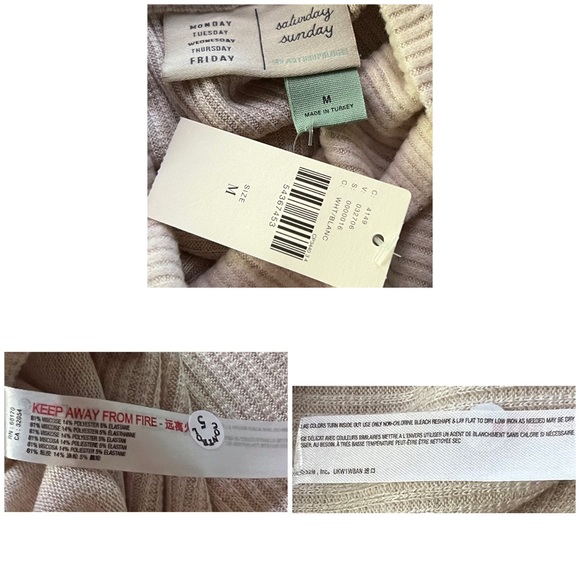 Anthropologie Rachael Turtleneck Pullover Top Sweater M - Picture 16 of 16